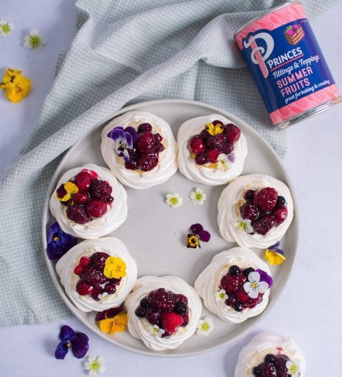 Summer Berry Meringue Wreath