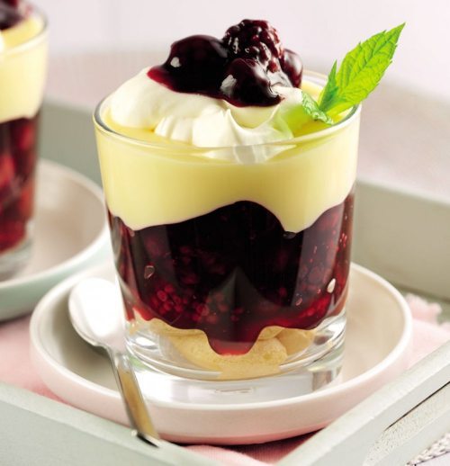 Summer Berry Trifles