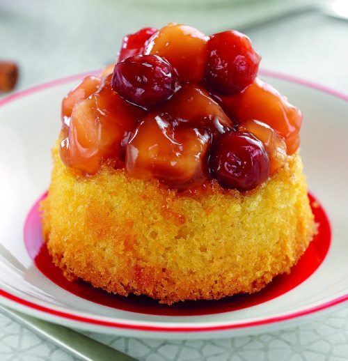 Apple and Cranberry Puddings