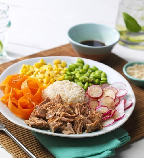 Asian Tuna Rainbow Bowl