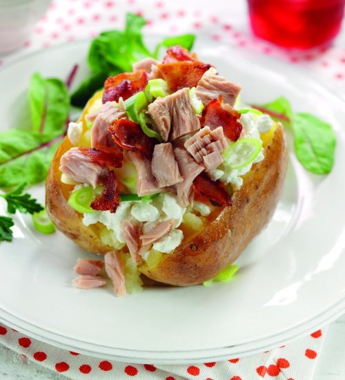 Baked Potatoes with Tuna