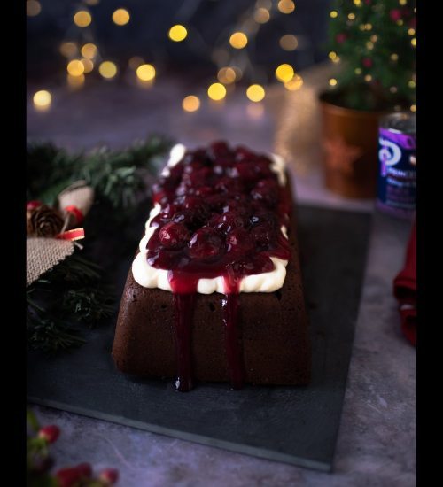 Cherry and Chocolate Loaf Cake