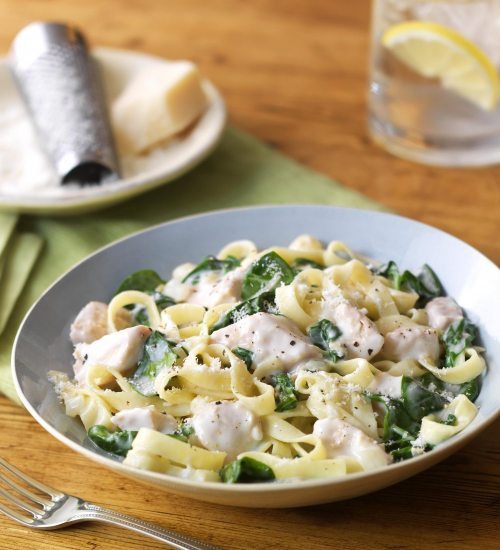 Creamy Chicken Tagliatelle