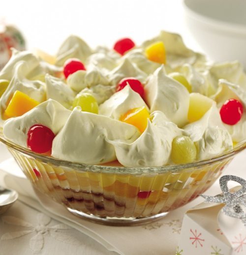 Ultimate Fruit Cocktail Trifle