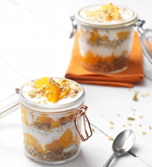 Peach Breakfast Stacker