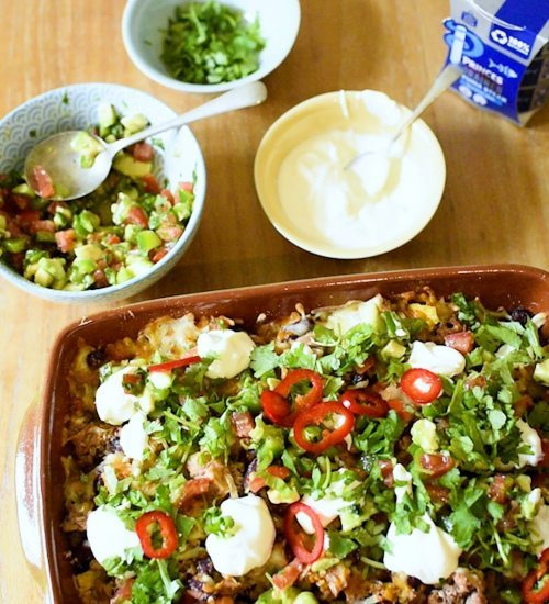 Loaded Tuna Nachos
