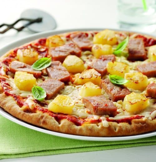 Ham and Pineapple Pizza
