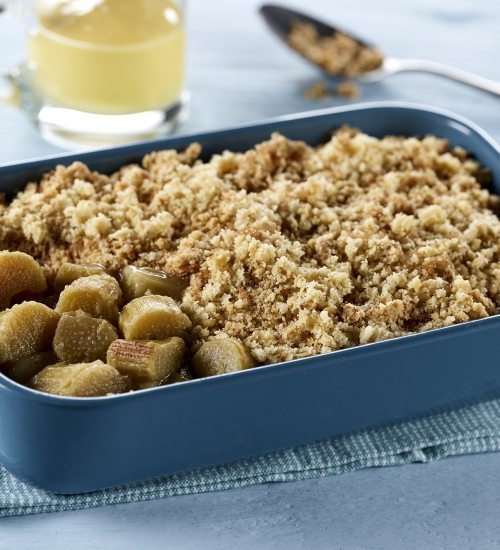Rhubarb Crumble