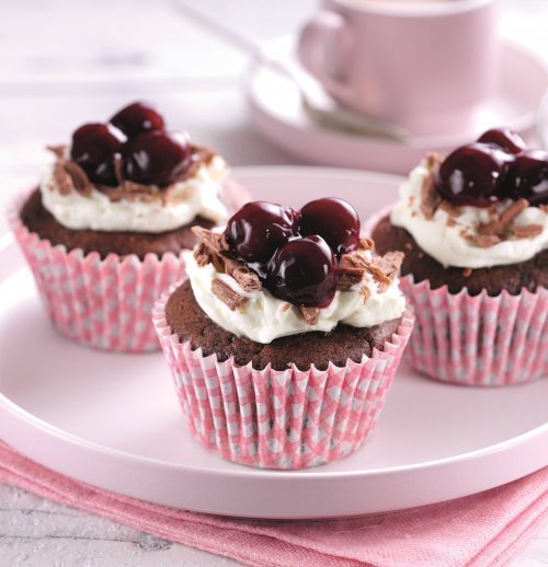 Chocolate Cherry Muffins