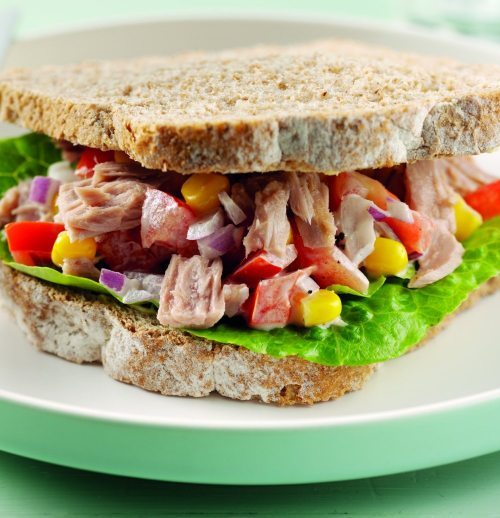 Tuna Salsa Sandwich