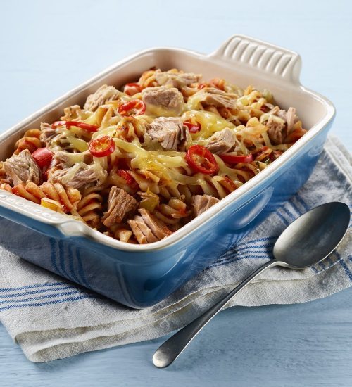 Chilli Tuna Pasta Bake