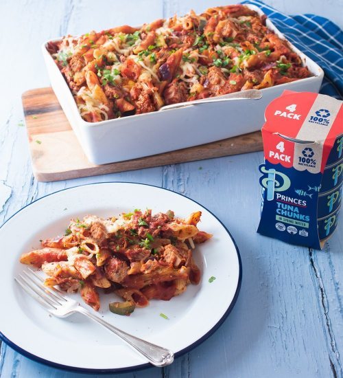 Italian Style Tuna Pasta Bake