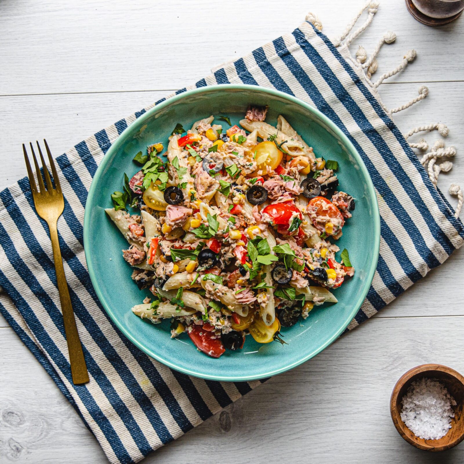 Tuna & Olive Pasta Salad
