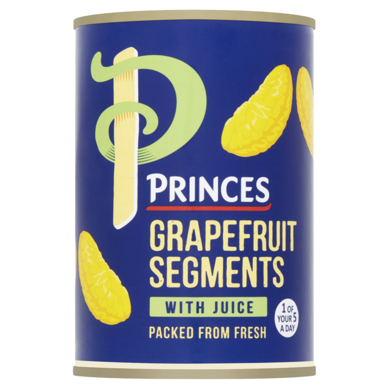 Princes Grapefruit Segments in Juice 12x410g
