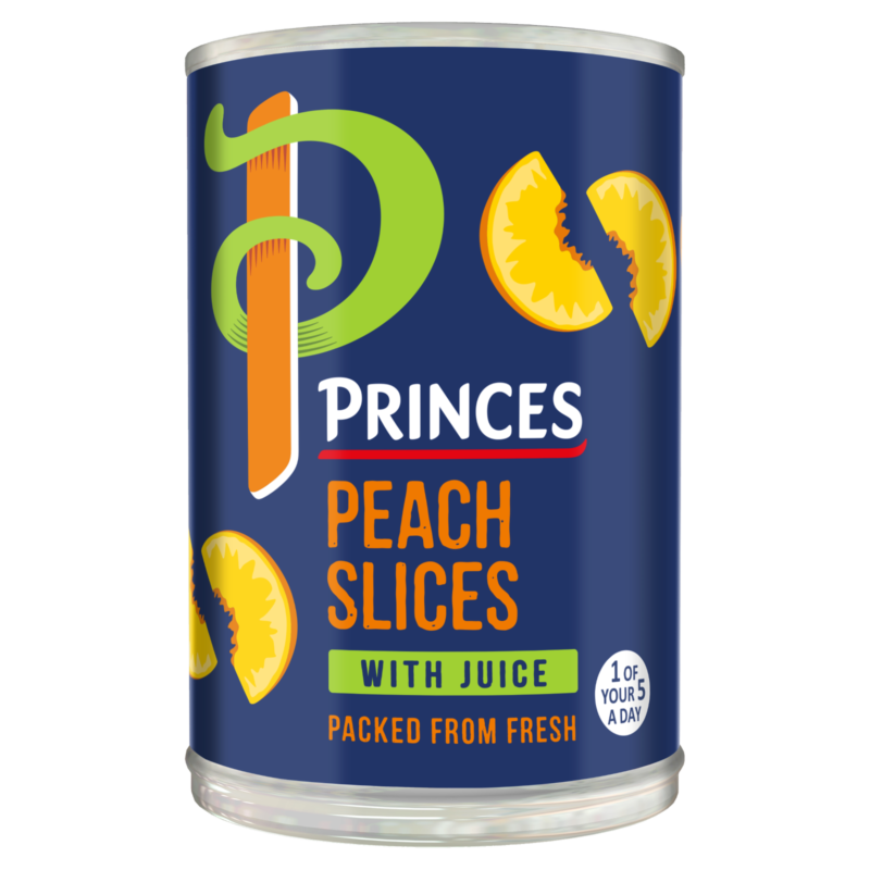 Princes Peach Slices in Juice - 410g
