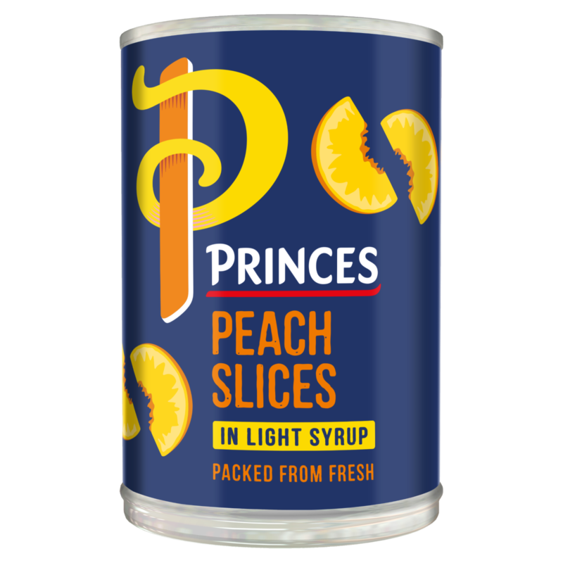 Princes Peach Slices in Light Syrup 12x410g
