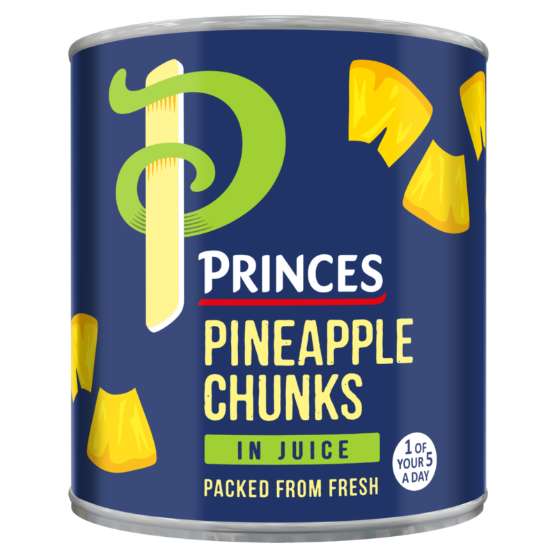 Princes Pineapple Chunks in Juice 6x432g
