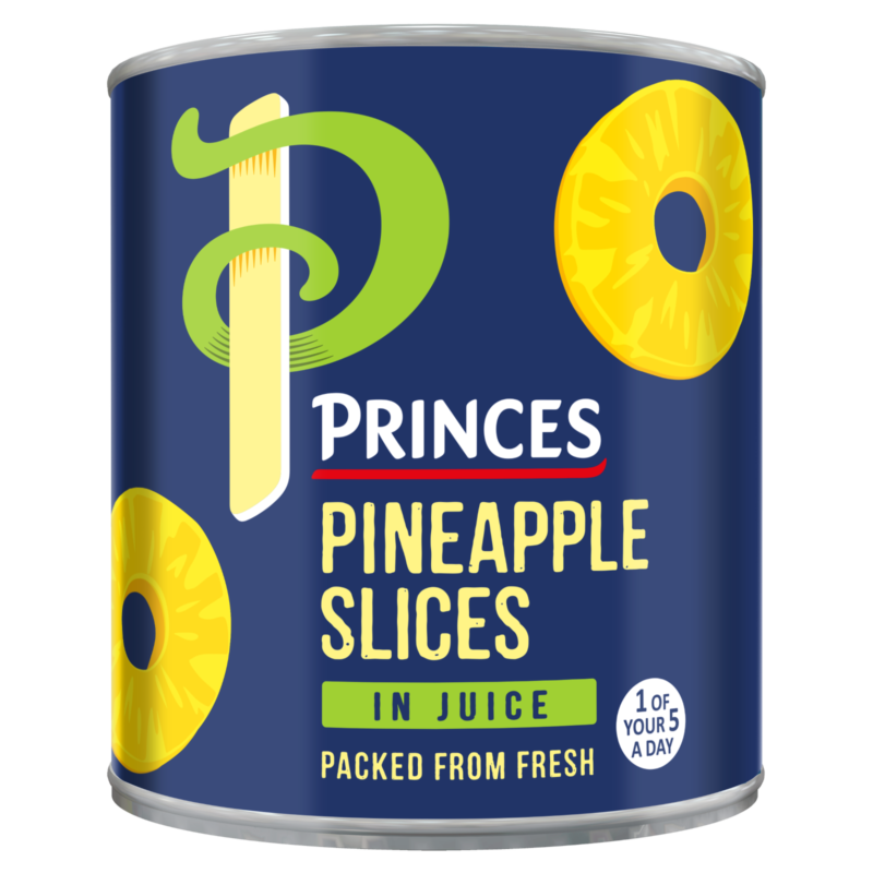 Princes Pineapple Slices in Juice 6x432g