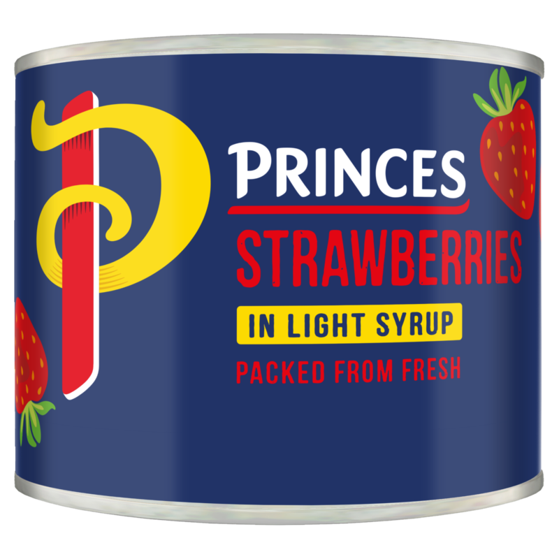 Princes Strawberries in Light Syrup 410g