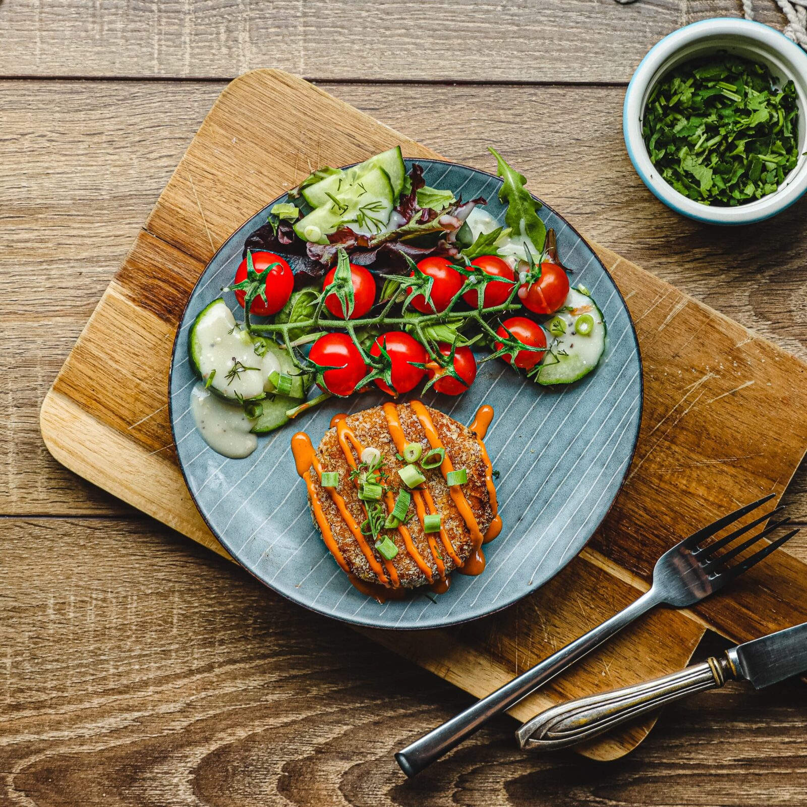 Smoky Tuna and Sweet Potato Fishcakes