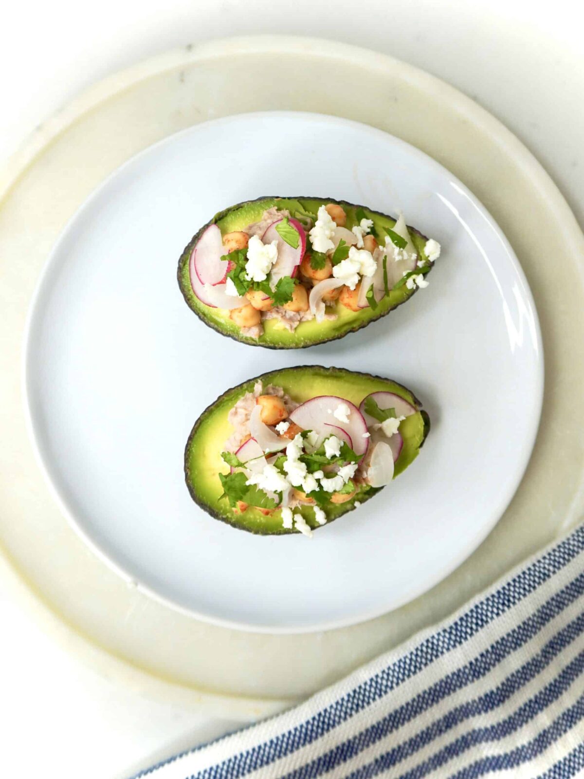 Tuna Stuffed Avocado