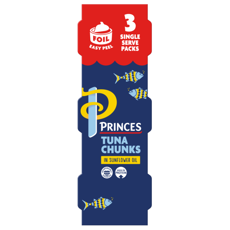 Tuna Chunks - Sunflower Oil - 3 Pack