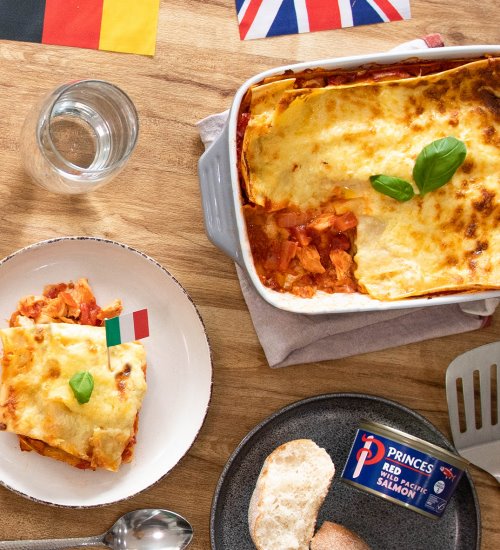 Red Salmon Lasagne
