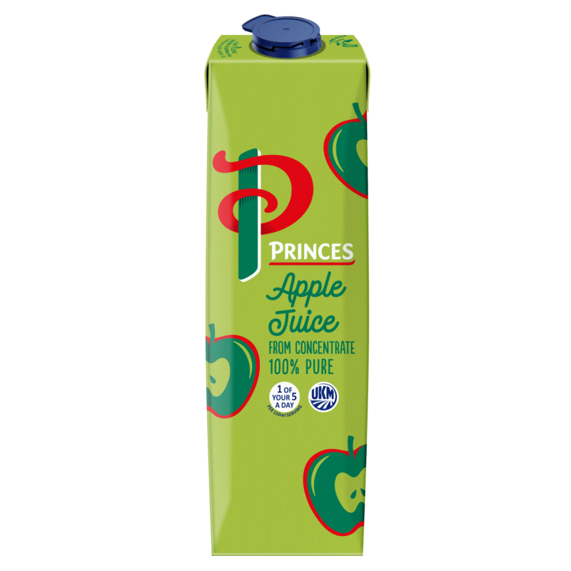 A000412 Princes Apple Tetra 1L Carton STD
